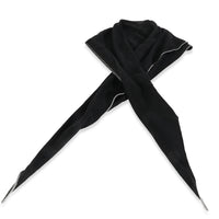 Noir Brume Cashmere Silk Uni Losange