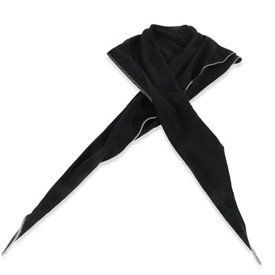 Noir Brume Cashmere Silk Uni Losange