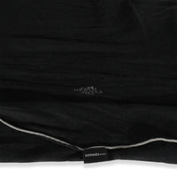 Noir Brume Cashmere Silk Uni Losange