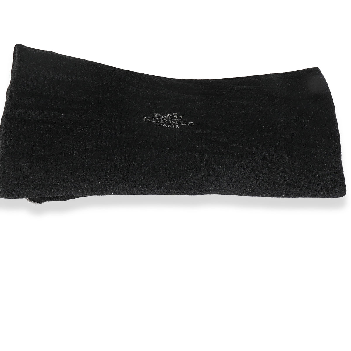 Noir Brume Cashmere Silk Uni Losange