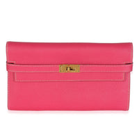 Rose Tyrien Epsom Kelly Long Wallet GHW