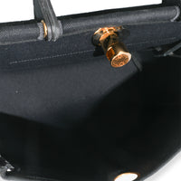 Black Military Toile Vache Hunter Herbag Zip 31 PM GHW