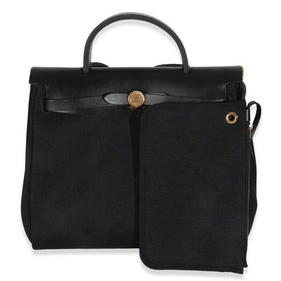 Black Military Toile Vache Hunter Herbag Zip 31 PM GHW