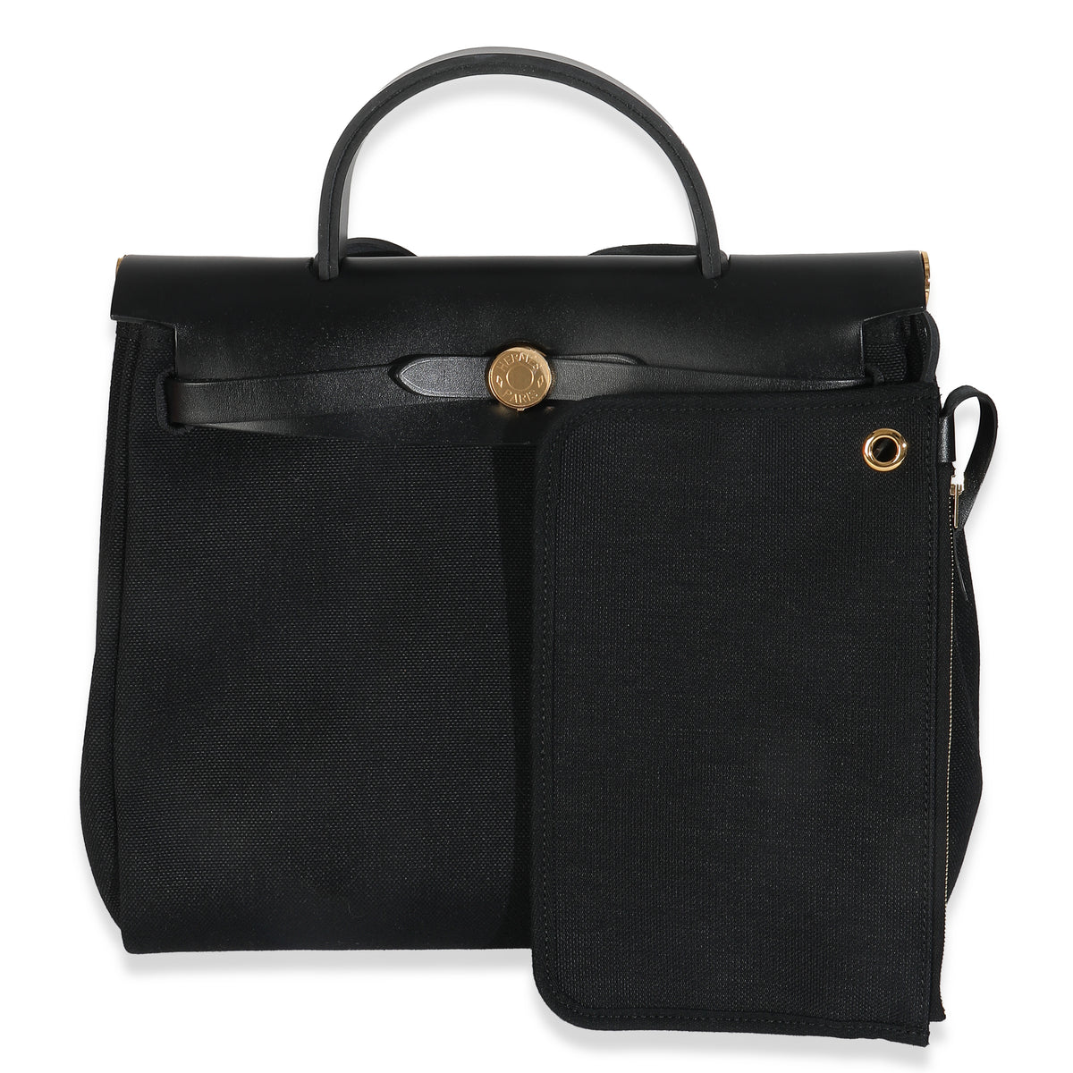 Black Military Toile Vache Hunter Herbag Zip 31 PM GHW