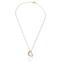 Yellow Gold  Vintage Open Heart Pendant