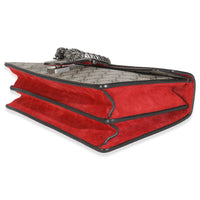 Red Beige GG Supreme Monogram Medium Dionysus Shoulder Bag