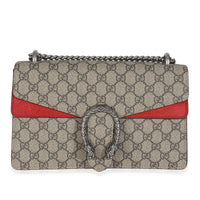 Red Beige GG Supreme Monogram Medium Dionysus Shoulder Bag