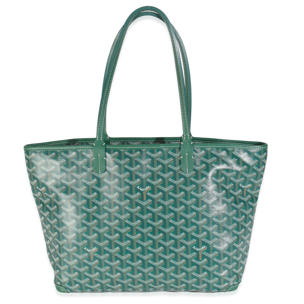 Green Goyardine Canvas Artois MM
