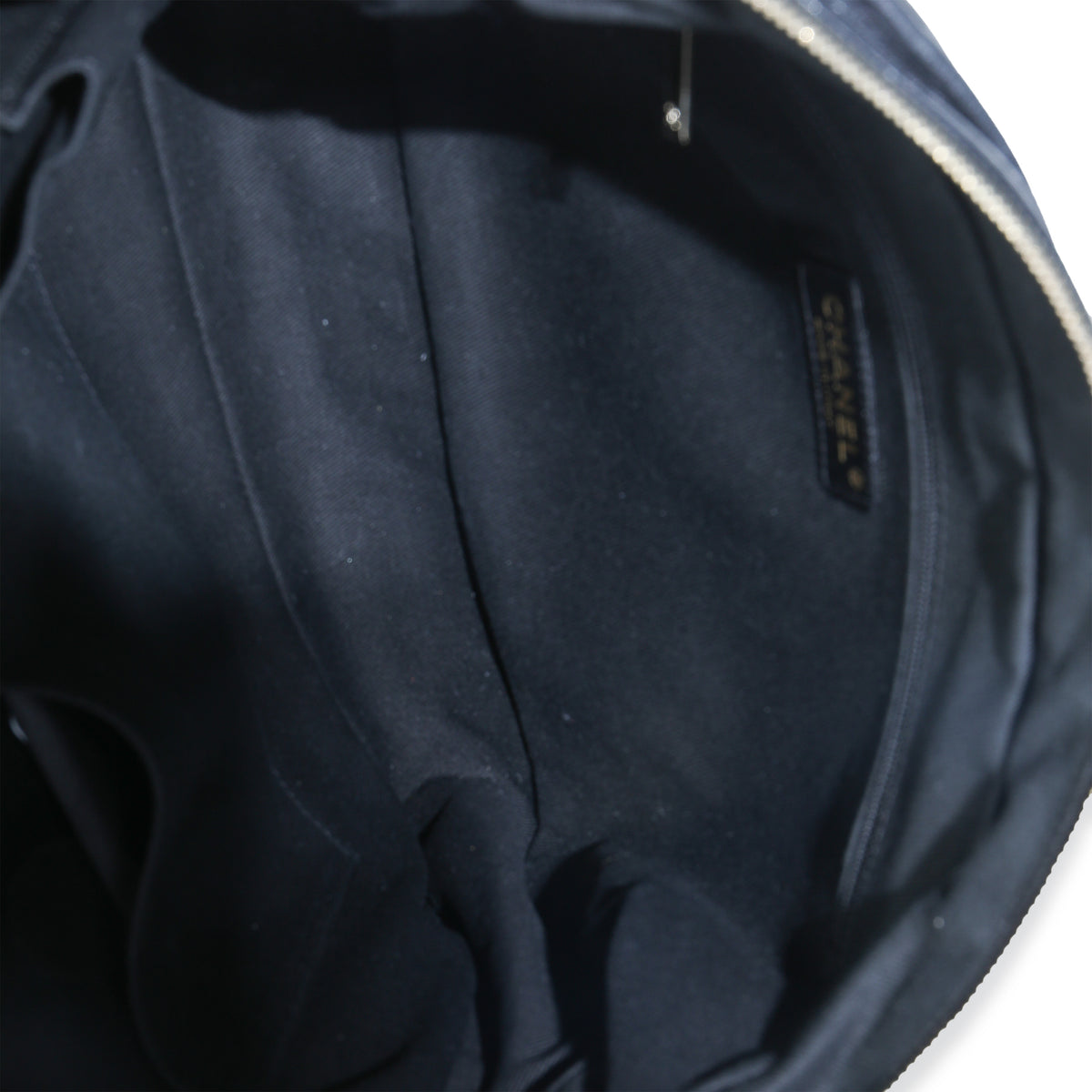 Vintage Black Lambskin Jersey Scales Camera Case