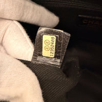 Vintage Black Lambskin Jersey Scales Camera Case