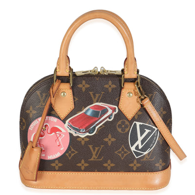 Louis Vuitton Monogram Canvas World Tour Alma BB Handbag fv