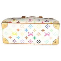 White Monogram Multicolor Canvas Trouville