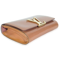 Rose Velours Patent Louise New Sobe Clutch