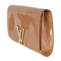 Rose Velours Patent Louise New Sobe Clutch
