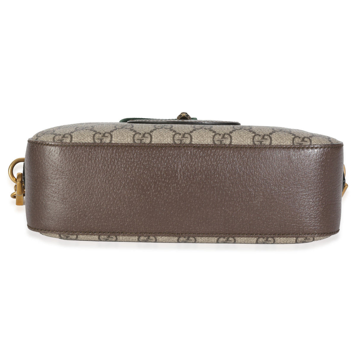 Beige GG Supreme Monogram Web Neo Vintage Shoulder Bag