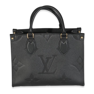 Black Giant Monogram Empreinte Onthego PM