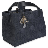 Dark Blue Denim Cannage Medium Toujours