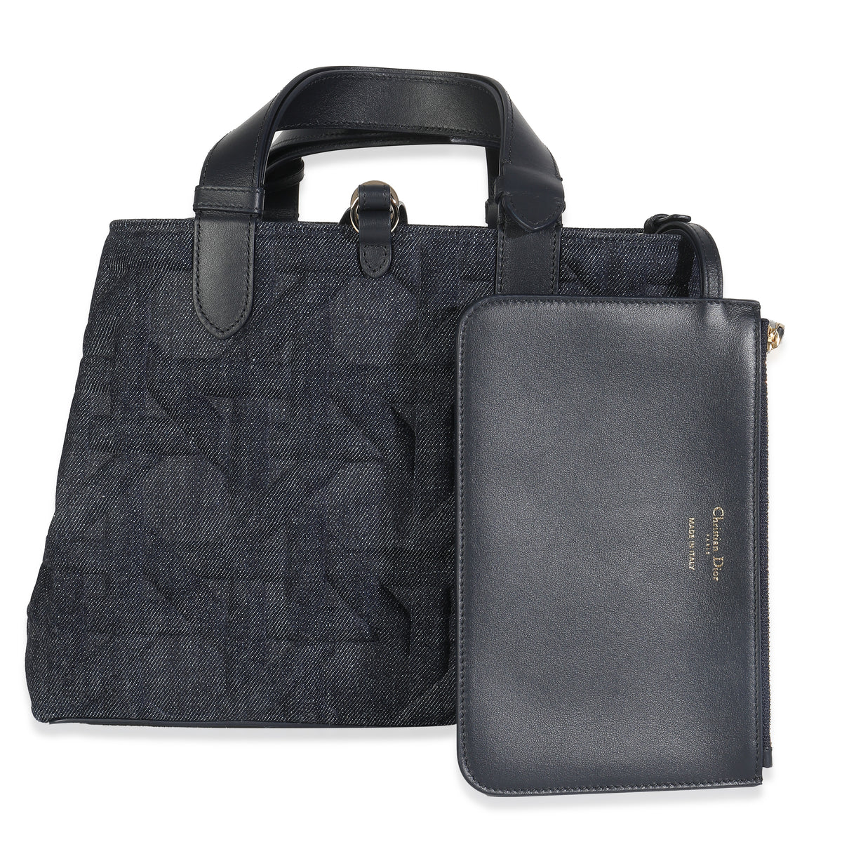 Dark Blue Denim Cannage Medium Toujours