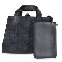 Dark Blue Denim Cannage Medium Toujours