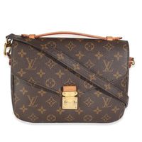 Monogram Canvas Pochette Metis