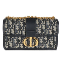 Blue Oblique 30 Montaigne East West Chain Flap Bag