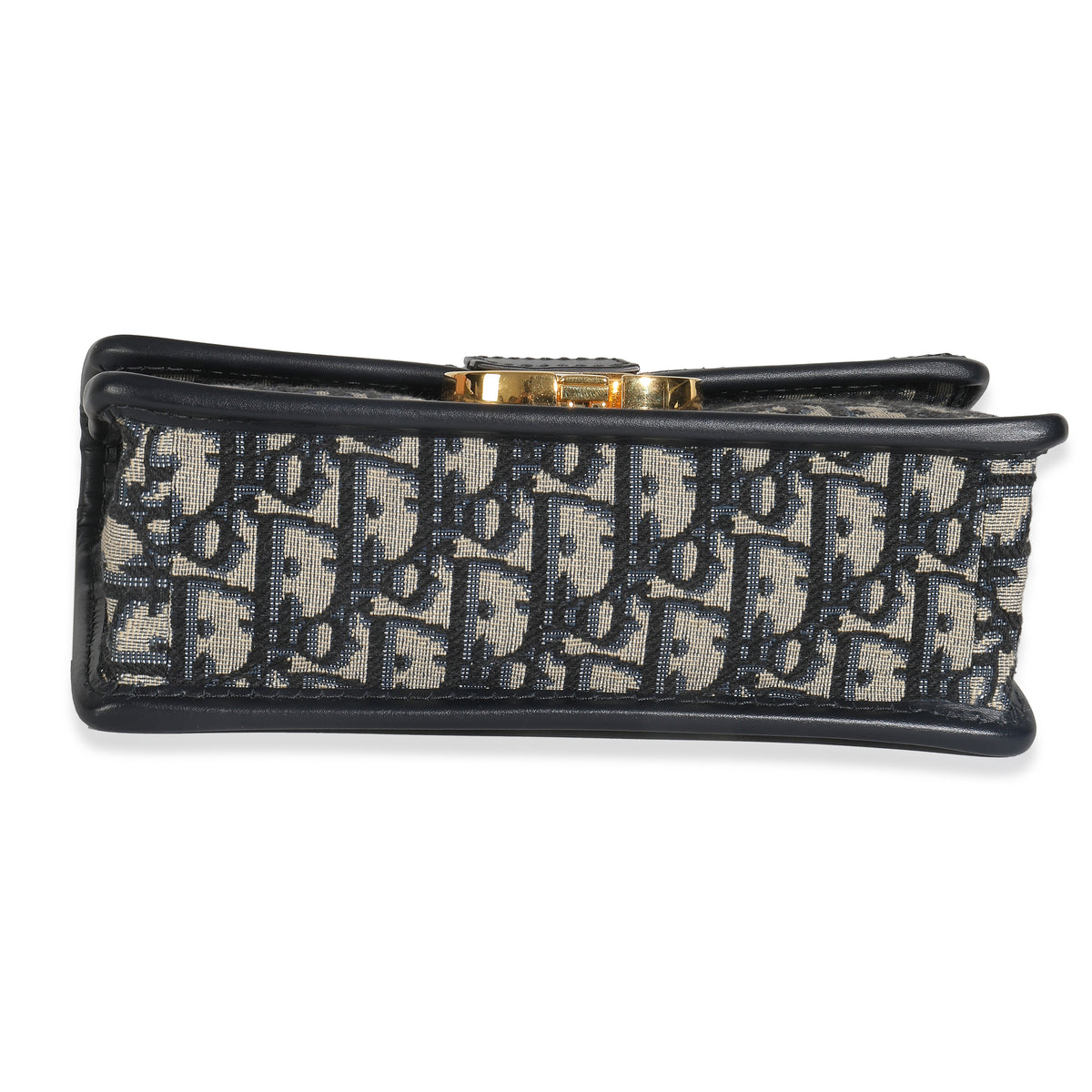 Blue Oblique 30 Montaigne East West Chain Flap Bag