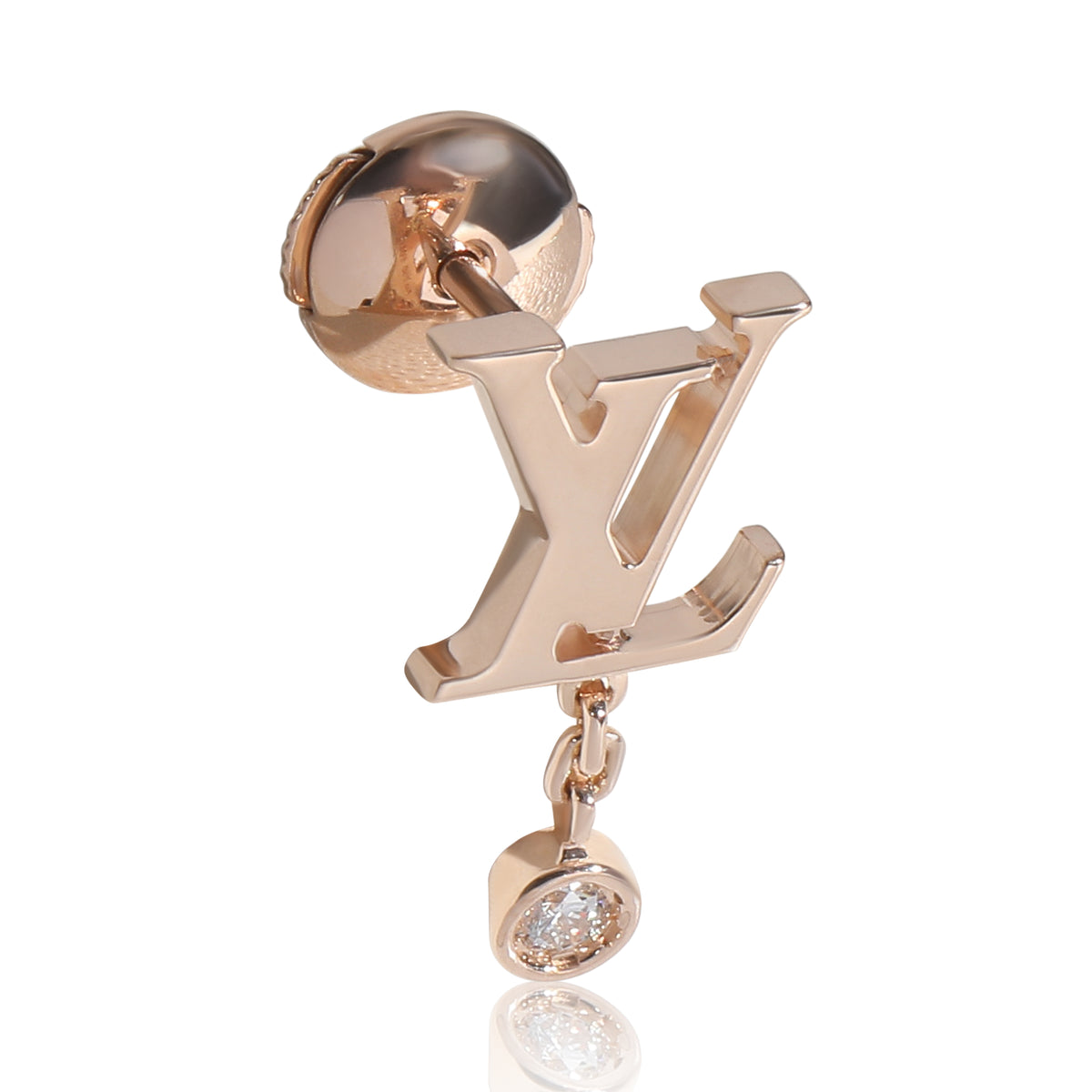 Louis Vuitton Rose Gold Diamond Idylle Blossom Earrings sv