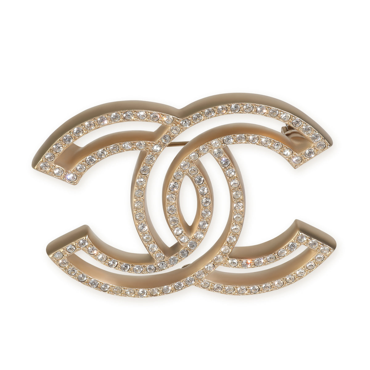 Gold-Plated  2017 CC Brooch
