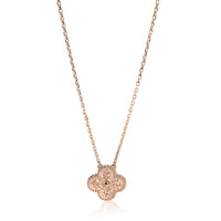 Rose Gold  Vintage Alhambra Pendant