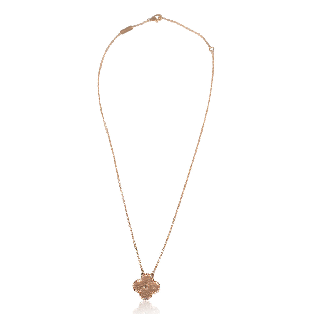 Rose Gold  Vintage Alhambra Pendant