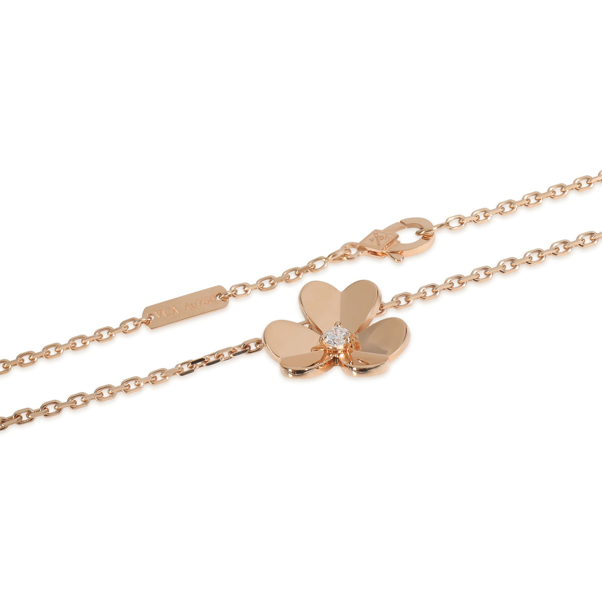 Rose Gold Diamond Small Model Frivole Pendant