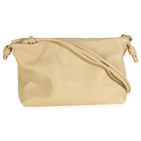 Loewe Beige Mellow Nappa Donut Chain Medium Flamenco Purse Handbag bv