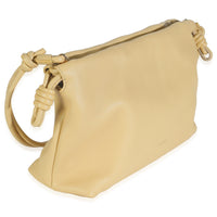 Loewe Beige Mellow Nappa Donut Chain Medium Flamenco Purse Handbag pv