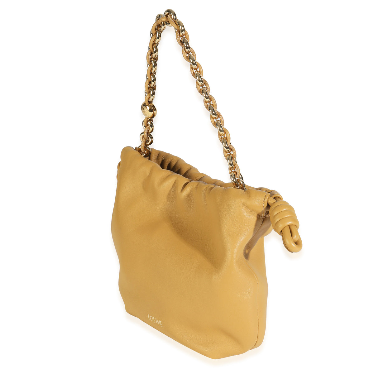 Loewe Sahara Nappa Mini Flamenco Crossbody Handbag sv