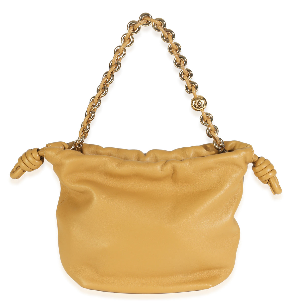 Loewe Sahara Nappa Mini Flamenco Crossbody Handbag bv