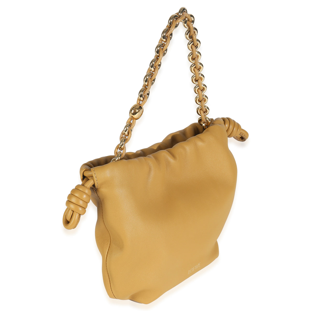 Loewe Sahara Nappa Mini Flamenco Crossbody Handbag pv
