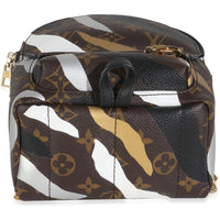 x LOL Gold Silver Monogram Canvas Mini Palm Springs