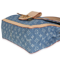 Blue Monogram Denim Dauphine Soft GM