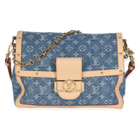 Blue Monogram Denim Dauphine Soft GM