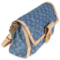 Blue Monogram Denim Dauphine Soft GM