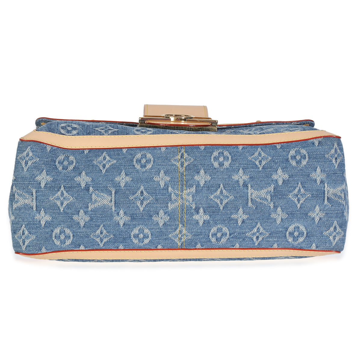 Blue Monogram Denim Dauphine Soft GM