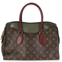 Kaki Red Monogram Canvas Tuileries NM