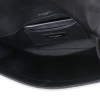 Black Lambskin Quilted Kate Clutch