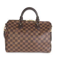 Damier Ebene Canvas Speedy Bandouliere 30