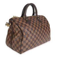 Damier Ebene Canvas Speedy Bandouliere 30
