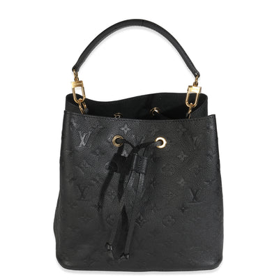 Black Monogram Empreinte Neonoe MM