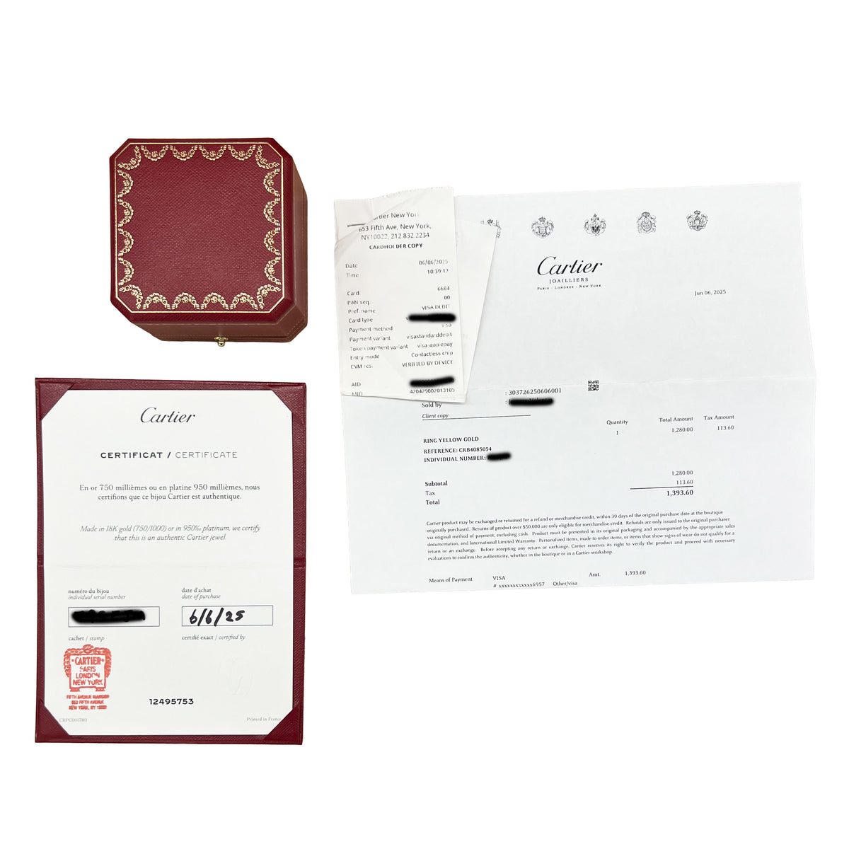 Yellow Gold  Small Model Love Ring