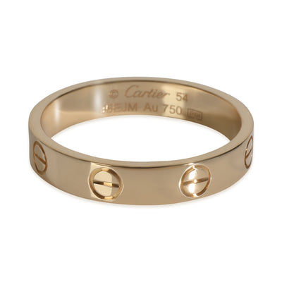 Yellow Gold  Small Model Love Ring