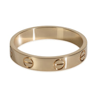 Yellow Gold  Small Model Love Ring
