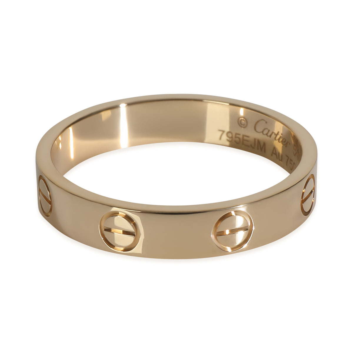 Yellow Gold  Small Model Love Ring